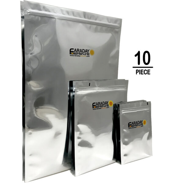 10pc Large-Kit NEST-Z EMP 7.0mil Faraday Bags - Image 9