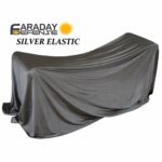 EMF RF Shielding Nickel Copper Rip-Stop Fabric Roll 42.5" x 1'