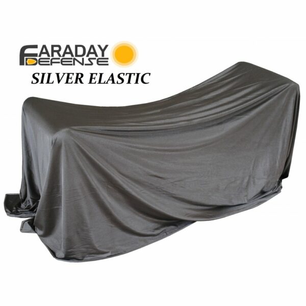 EMF RF Shielding Nickel Copper Rip-Stop Fabric Roll 42.5" x 1'