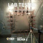 EMF RF Shielding Nickel Copper Rip-Stop Fabric Roll 42.5" x 1'