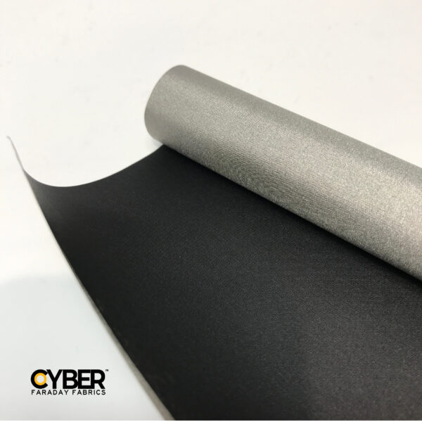CYBER NC-BLACK Faraday Fabric EMF RF Shielding Black Fabric Roll - 50″ x 1′ - Image 6