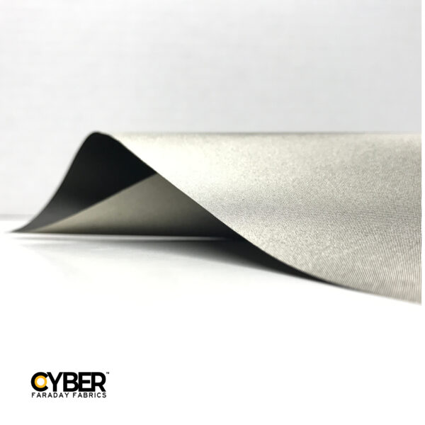 CYBER NC-BLACK Faraday Fabric EMF RF Shielding Black Fabric Roll - 50″ x 1′ - Image 5