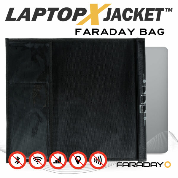 JACKET XXL Forensic Faraday Laptop Bag (14" x 16″) - Image 2