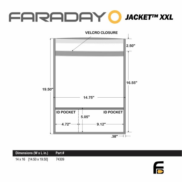 14" x 16" Faraday Bag XXL