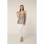 Anti Radiation Maternity Camisole White Trim