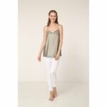 Anti Radiation Maternity Camisole White Trim