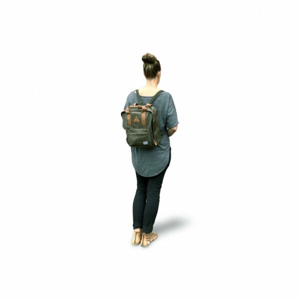 CAVESTOCK Daypack No. 66 Olive - RFID Blocking BackpackCatalog Products