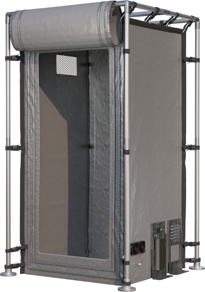 Render Faraday Tent (4x4x6.5) OPEN DOOR