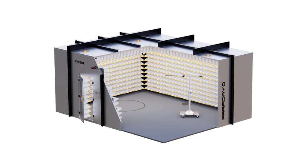 3 Meter Compact Semi Anechoic Chamber